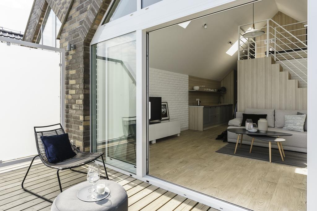 Ferienwohnung Perła Klifu Mechelinki Exterior foto